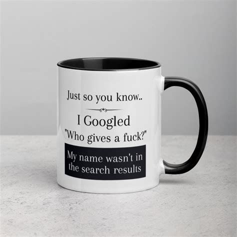 swear word coffee mug